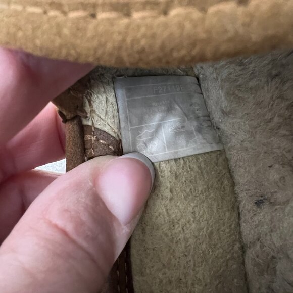 UGG Dex Indoor Outdoor Suede Wool Slip On Slipper Loafer Men's size 7 - Picture 11 of 11